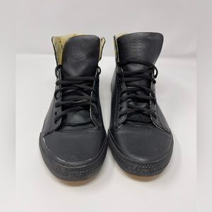 extremely rare The Cutty Sark x Generic Surplus Hi-Top leather sneakers sz 11